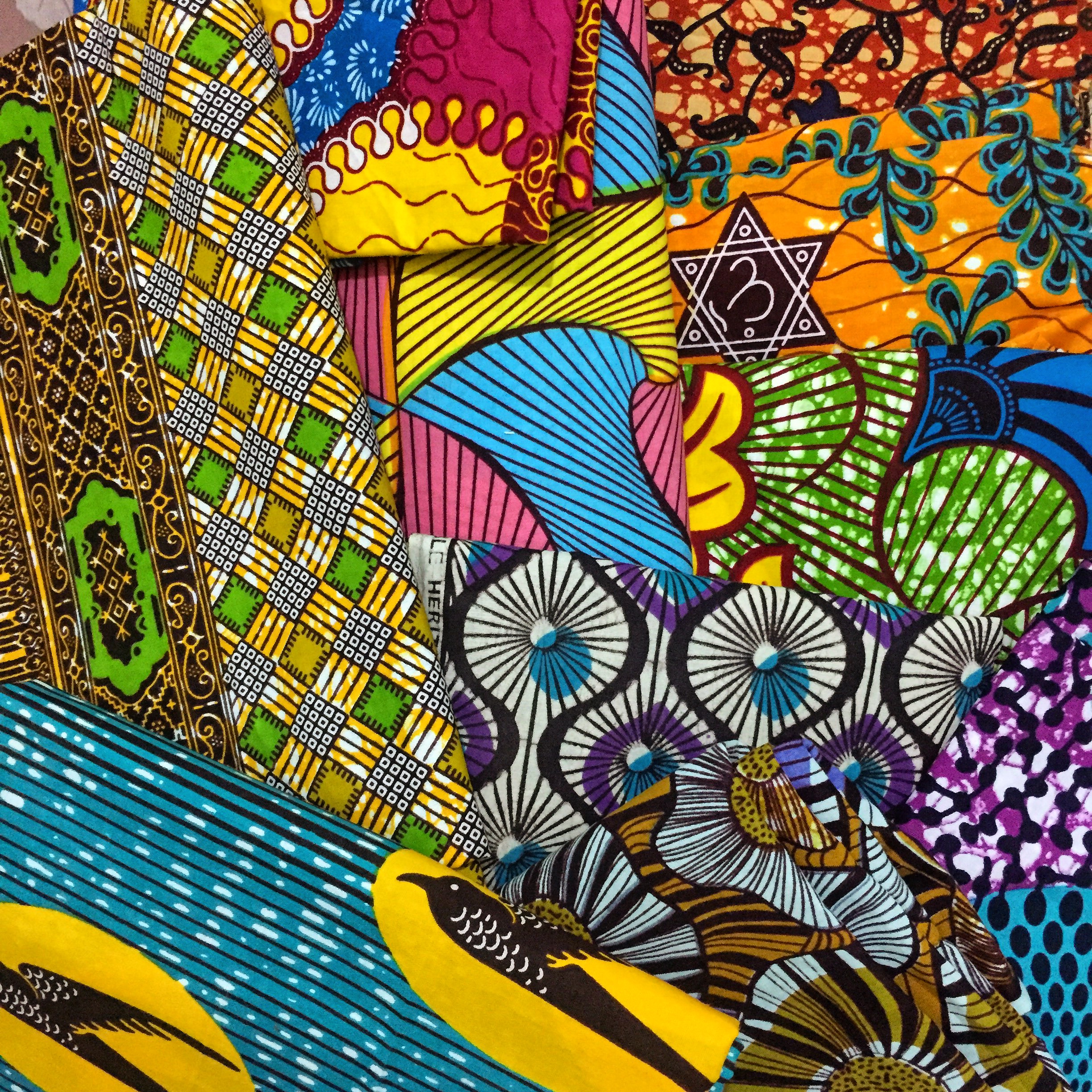 Made in Ghana  artistic pattern pants