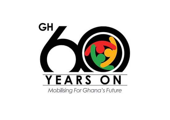 Ghana 60 Years on logo